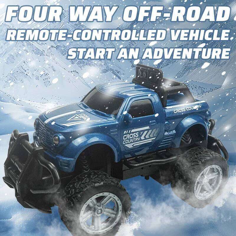 Children's electric charging remote control simulation high-speed climbing off-road vehicle boy toy gift Y260131