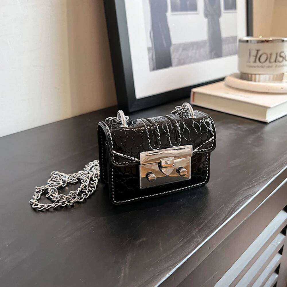 Chain Female Bag Mini Summer Crossbody Bags for Women Fashion Luxury Designer Handbag Women's 2025 Trend Woman Shoulder Purse