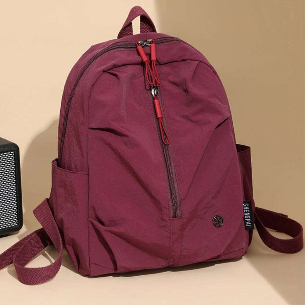 New Minimalist High Aesthetic Travel Backpack, Lightweight Hiking Bag School Bags Women 2025