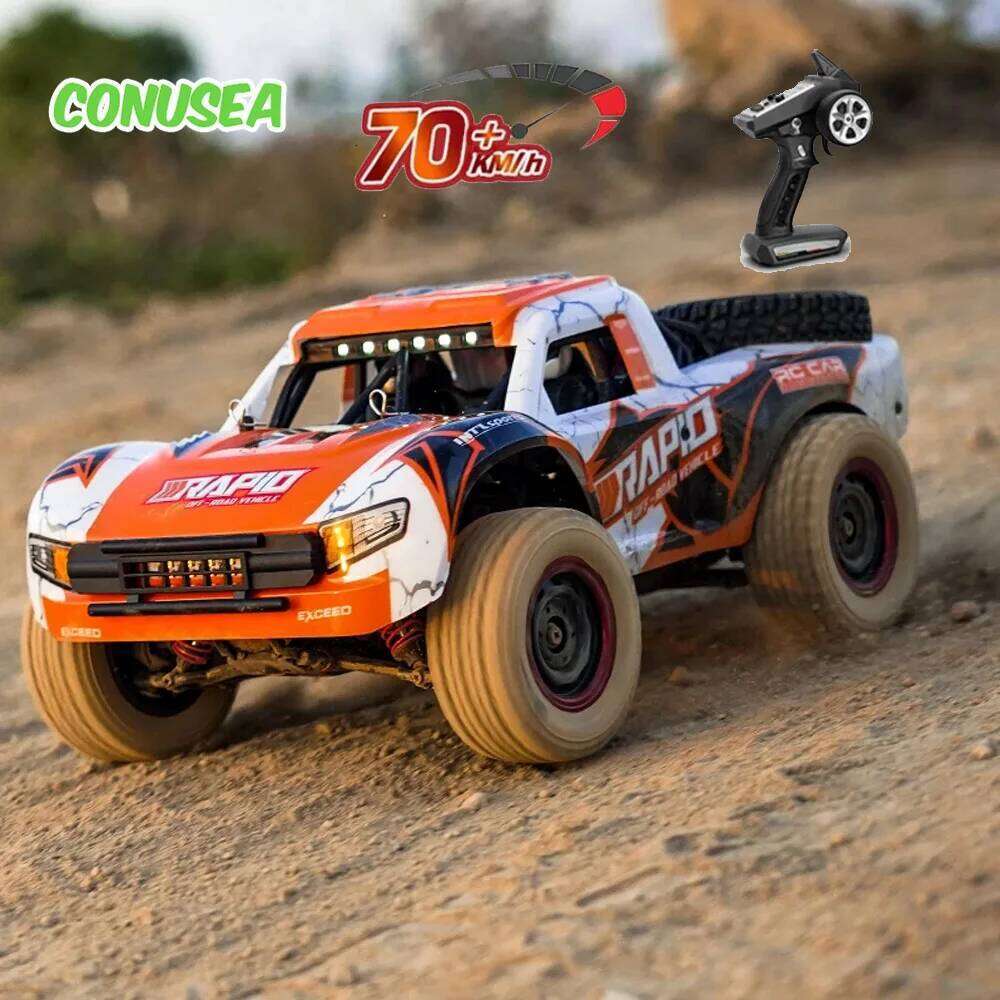 JJRC Q130 Rc Drift Car 4WD Cars Off Road Buggy Remote Control 70km/h High Speed vehicle Racing Machine Children Toys gifts Y260131