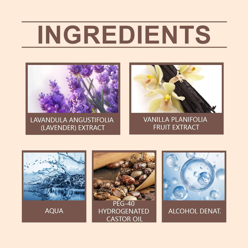 Roxelis Rich Spray Lavender Floral Fragrance Charming Fresh Scent Portable Perfume for Dating S260131