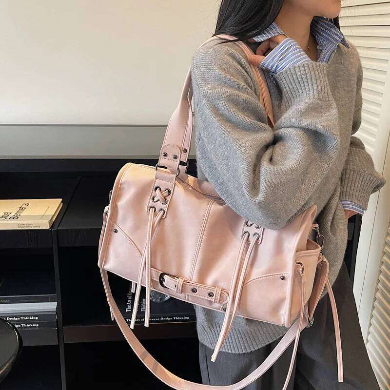 Large Capacity Tote Bags Shoulder Fashionable Versatile Purse and Handbags Simple Crossbody Bag for Women XJ260130