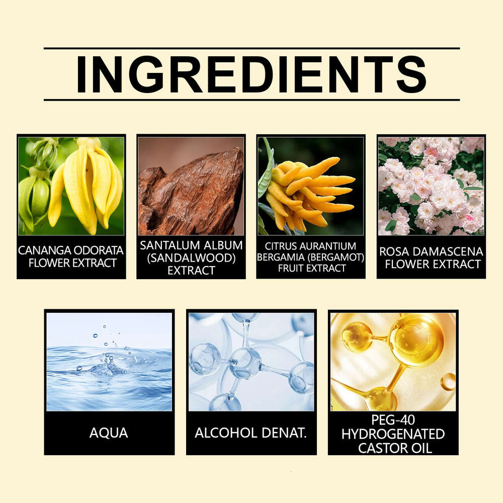 Roxelis Ylang-Ylang Long-lasting Fragrance Daily Commute Date Natural Niche Temperament Neutral Perfume S260131