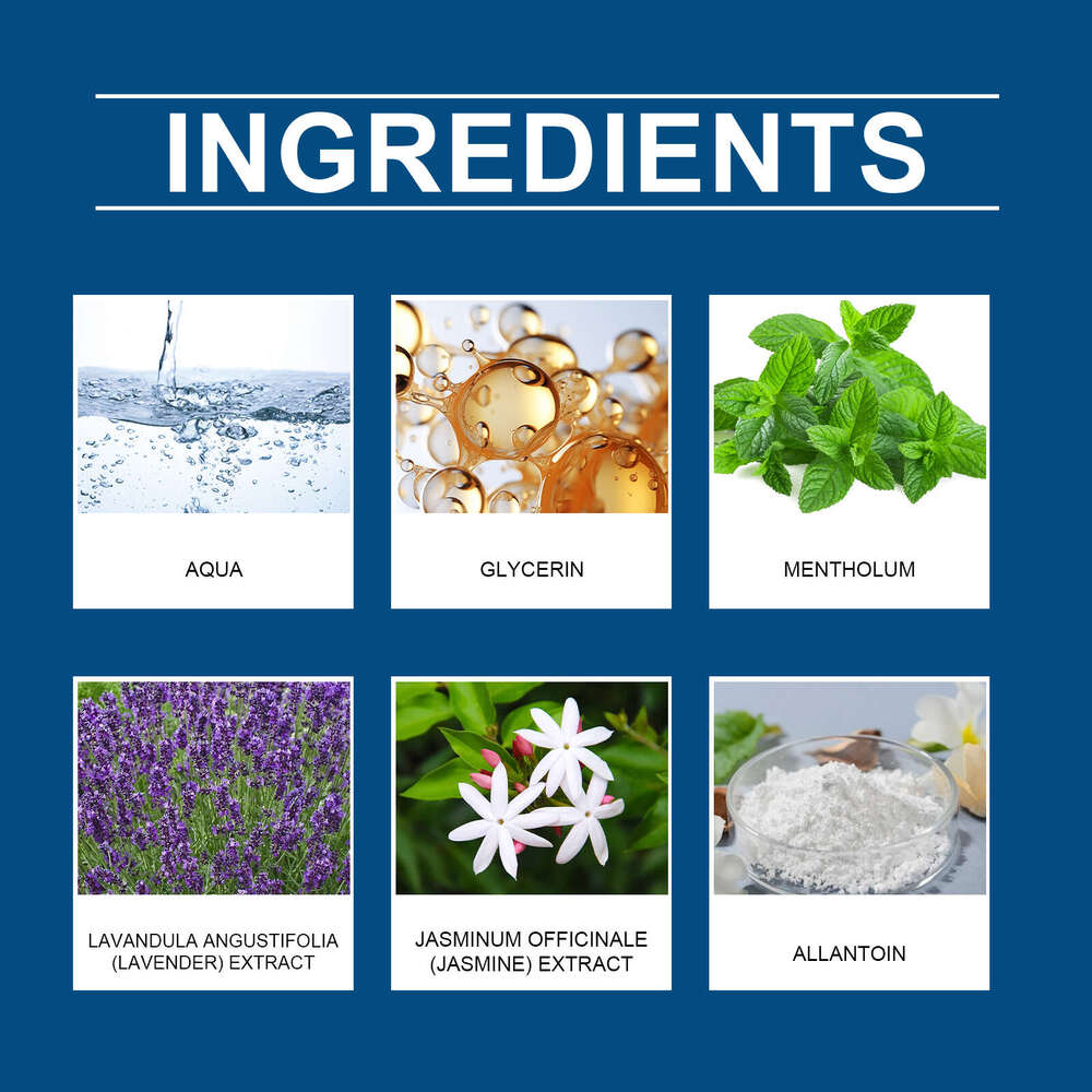 Houkea Herbal for Nighttime Sleep Home Use Lavender Scented Essential Oil Fragrance Care Patch S260131