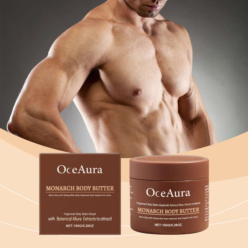 OceAura Men's Cream Daily Body Moisturizing Soft and Delicate Skin External Care S260131