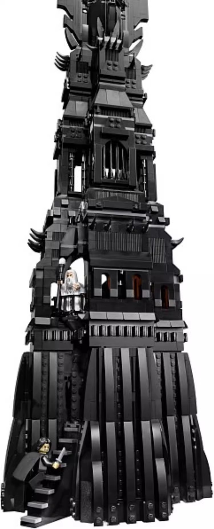 New Medieval Castle Building Blocks Creative Model Orthanc Technical Brick Assembly Set Toy for Children and Adults Holiday Gift