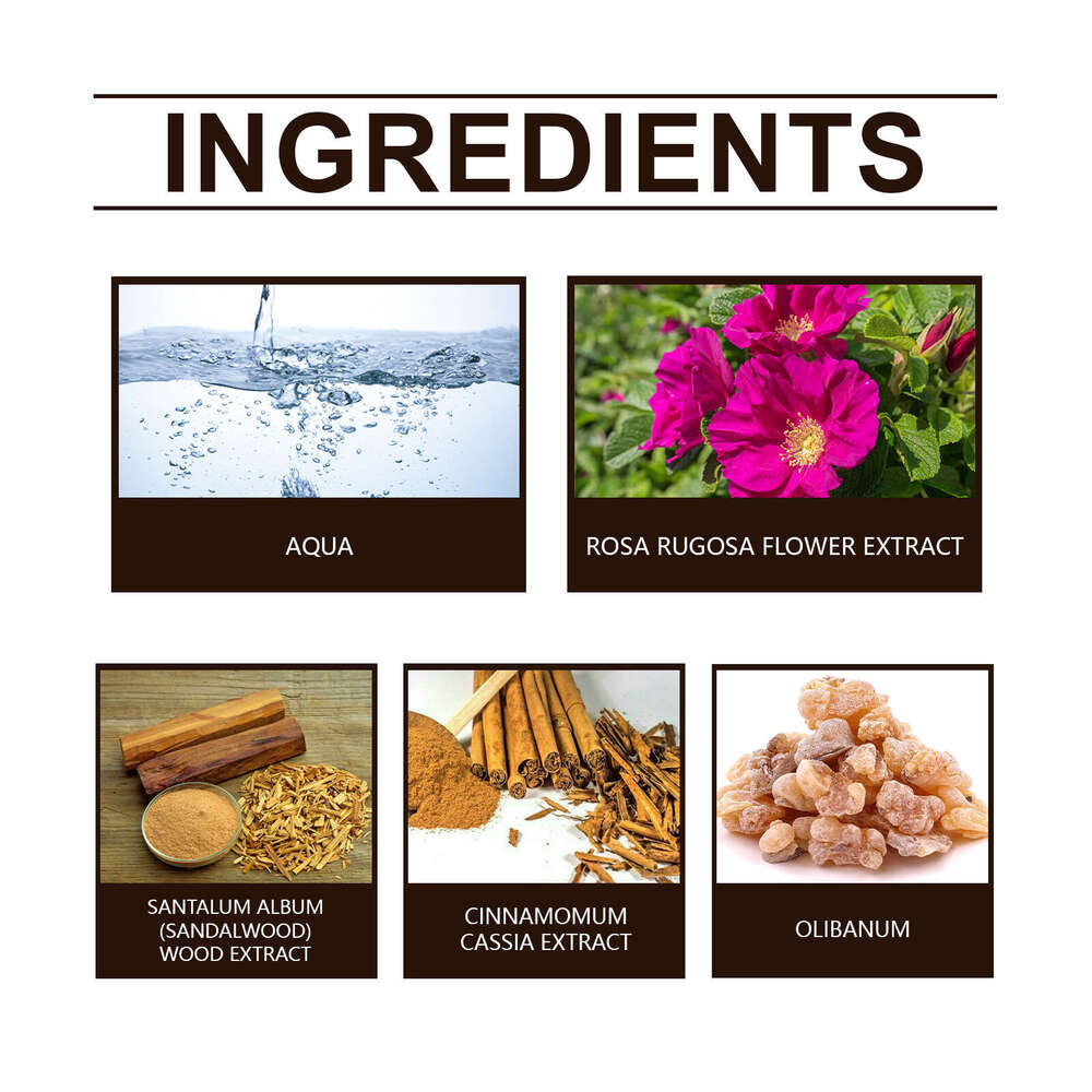 Roxelis Eau de Toilette Warm Amber and Fresh Aquatic Floral Fragrance Luxurious Style Gift Box Exquisite Set S260131