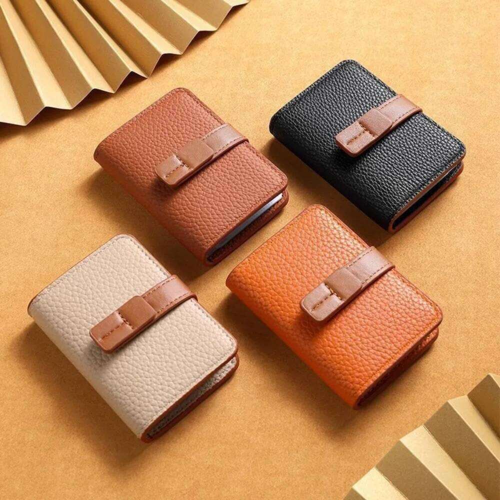 Portable Wallet Men Fashion Holder - Multi-card Slots and Large Capacity Design, Driver's License Card Holder,