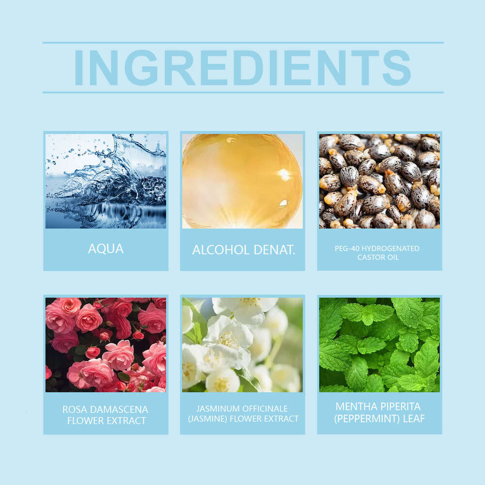 Roxelis Body Spray Fresh Floral Scent Couple Dating Portable Long-lasting Fragrance Atmosphere Encounter Perfume S260131