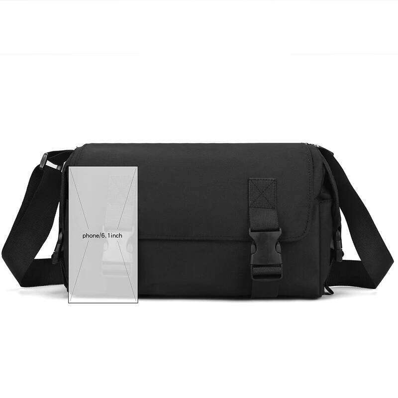 Men's cross-body men's shoulder casual and simple messenger bag, functional style backpack