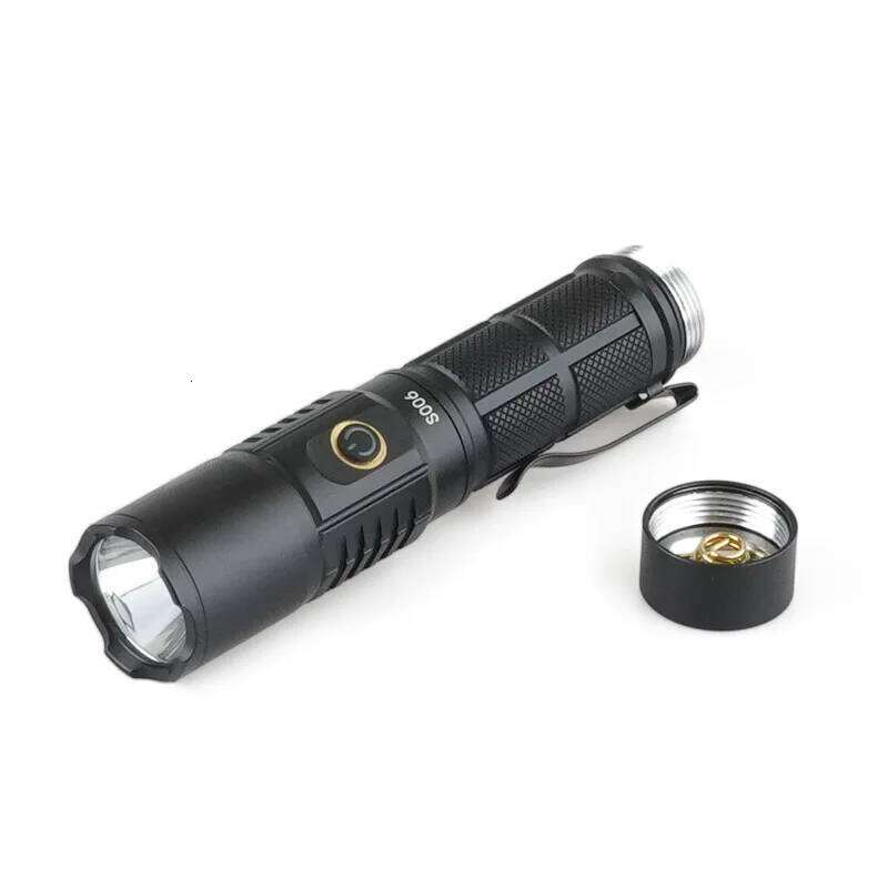 S006 SST20 850 Lumens Spotlight Long Range TYPE-C Direct Charging Portable LED Flashlight 21700 Outdoor Riding Light H260131
