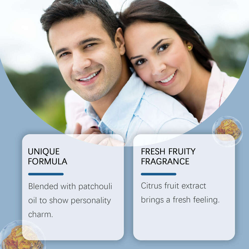 Roxelis Patchouli Charm Natural Fresh Elegant Charming Portable Fragrance Couple Date Atmosphere Perfume S260131