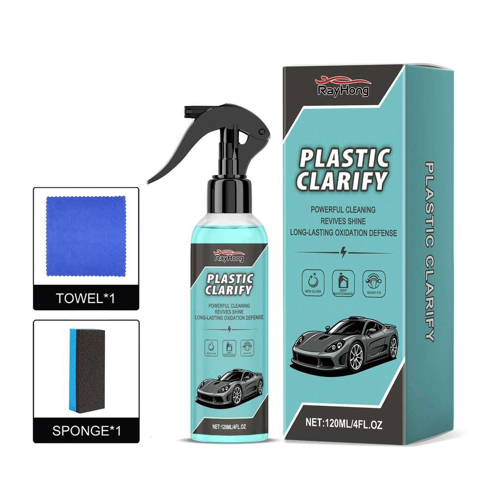 Rayhong Plastic Spray Car Maintenance Cleaning Renovation Brightening Crystal Coating Film Agent S260131