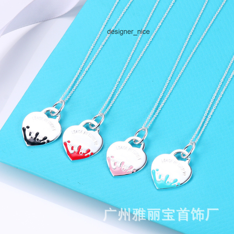 designer strands luxury jewelry for men women gold silver woman t brand heart necklace sweet cool ins style minimalist design h tiffamy tiffanies and tiffanyx co B8X8