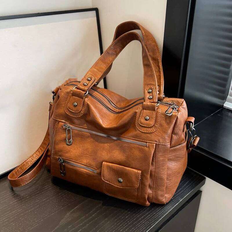 Personalized solid color exquisite crossbody bag, women's fashionable, casual, retro bag. XJ260130