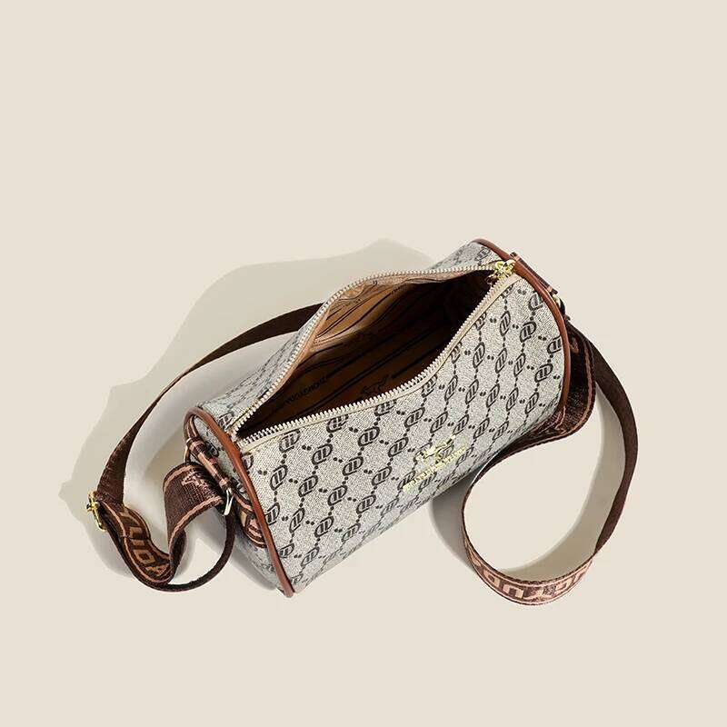 New trendy women's crossbody fashionable pillow wide shoulder strap large capacity middle-aged mother bag