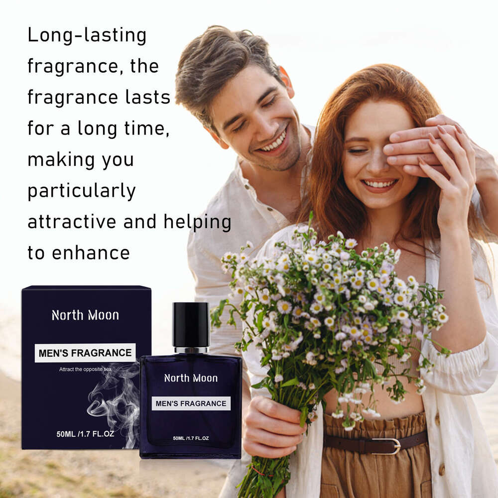 North Moon Men's Alluring Natural Fresh Niche Dating Portable Long-lasting Fragrance Atmosphere Perfume S260131