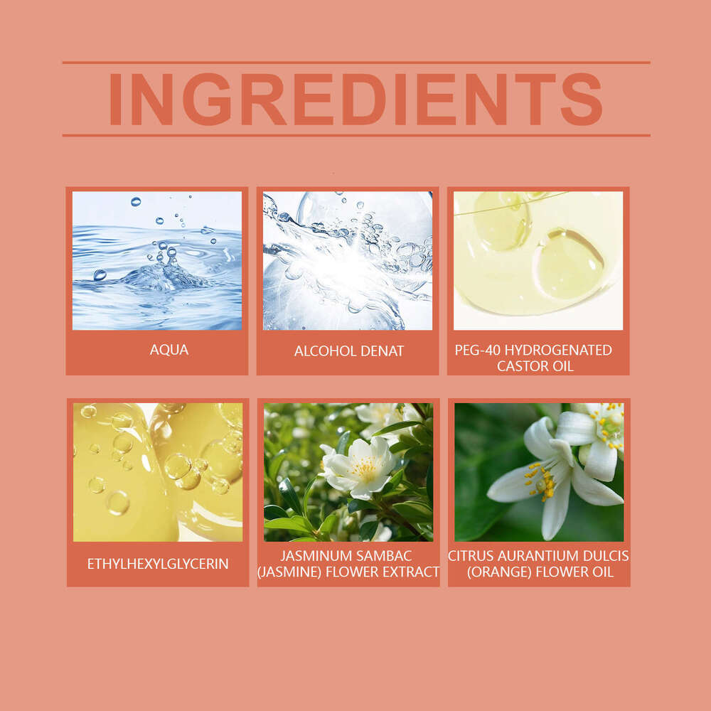 Roxelis Charming Orange Blossom Roll-On Fresh Light Fragrance Daily Casual Fruity Scent Long-Lasting Unisex Versatile Perfume S260131