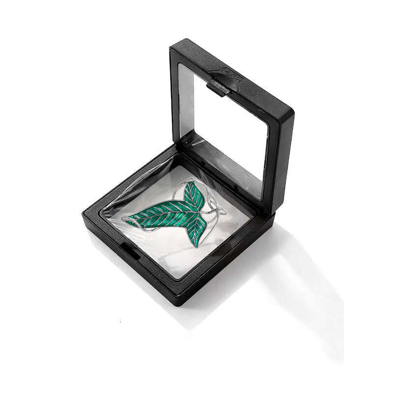 New Exquisite Alloy Enamel Leaf Simple Versatile Women's Suit Cardigan Brooch Jewelry Plant Pin