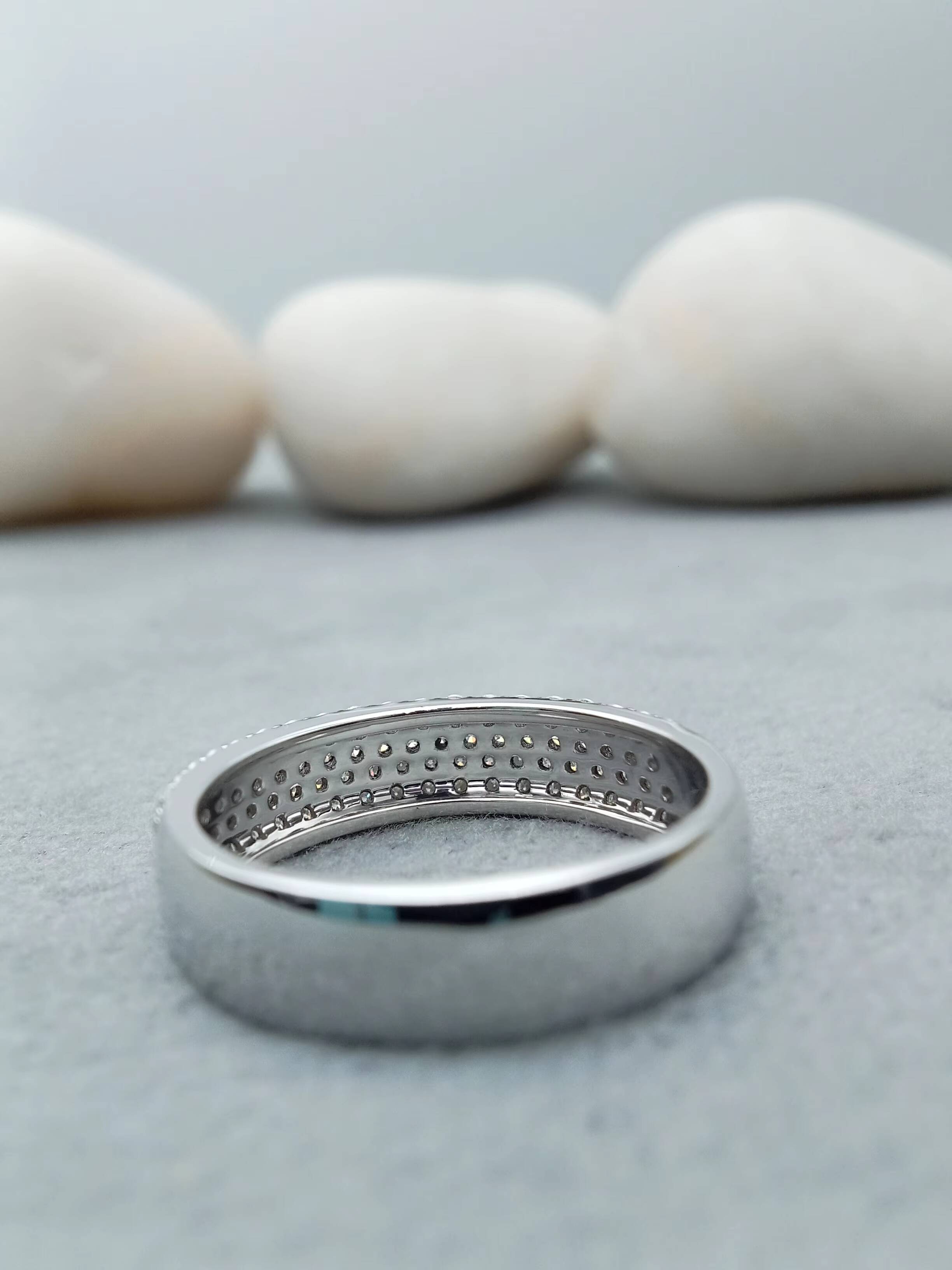 Womens 1ct round Cut VVS Lab Grown Diamond Engagement Wedding Ring 14k/18k Gold Classic Style GIA IGI Certified for Parties