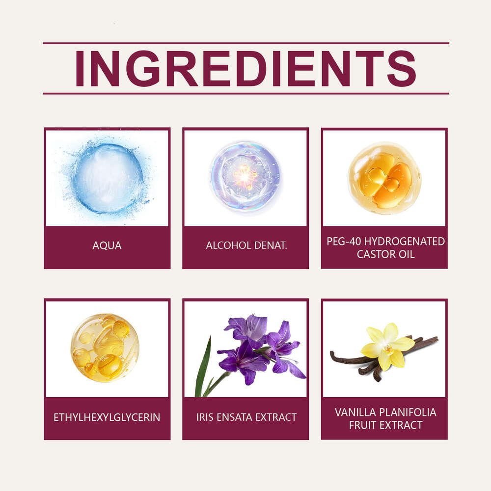 Roxelis Cologne Eau de Toilette Natural Long-lasting Fragrance Elegant Fresh Behind-the-Ear Wrist Daily Niche Couple Dating Perfume S260131