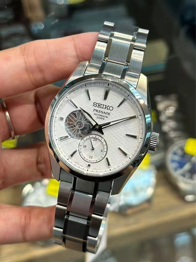 Mens SEIKOity Automatic Movement watch multifunction Wristwatch Designers Men Watches Stainless Steel Wristwatches Montre de luxe #722