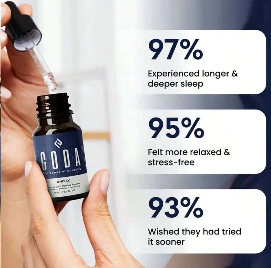 GODA For Her&Him Serenity Mini Perfume 15ml/0.50 Fl Oz, Unisex Calming Fragrance With Lavender & Chamomile H260130