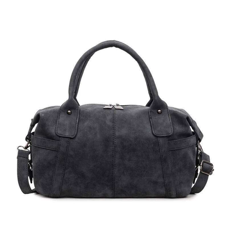 Large Capacity Women's Travel Handheld Vintage Minimalist Commuter Tote Single-Shoulder Crossbody Bag XJ260131