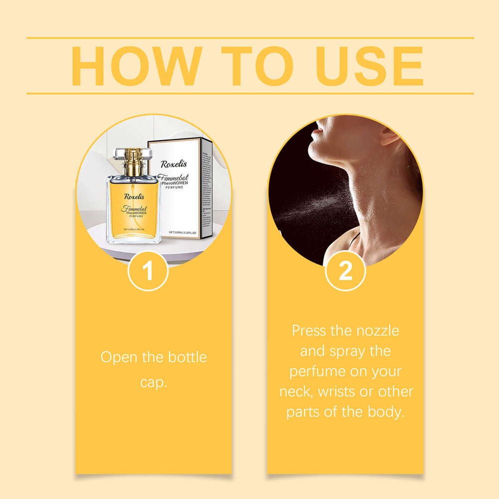 Roxelis Ylang-Ylang Orange Spray Elegant Fresh Niche Couple Dating Portable Charm Perfume S260131