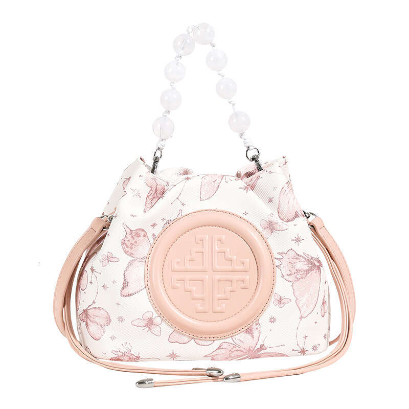 Cross-Border Chinese Beaded Handheld Bucket For Women New High-End Versatile National Style Single Shoulder Crossbody Bag MASA