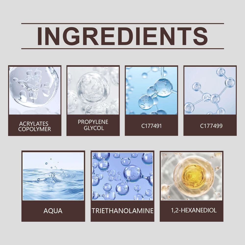 Hoegoa Brown Waterproof Pen Natural Coverage Gentle Hair Care Moisturizing Easy to Color Non-Damaging S260131