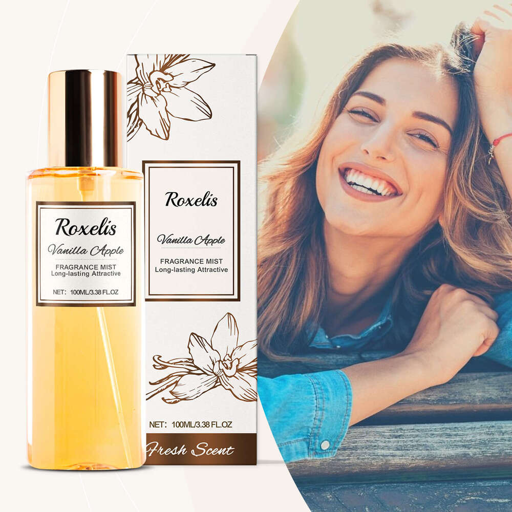 Roxelis Vanilla Apple Romantic Fragrance Niche Fresh Scent Long-lasting Light Elegant Perfume Body Spray S260131