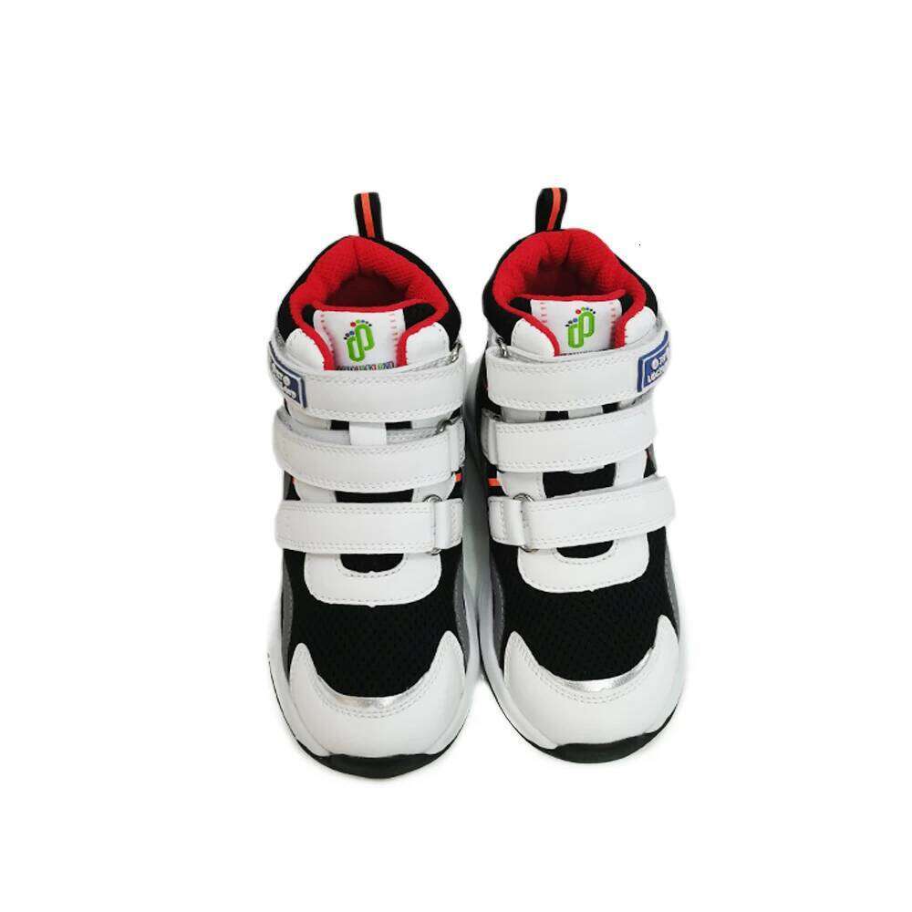 Children Boy Sneakers Orthopedic Shoes For Kid Ankle Support Leather Anti-Slip Toddler Sporty Running Boot Size24-36 Y260128