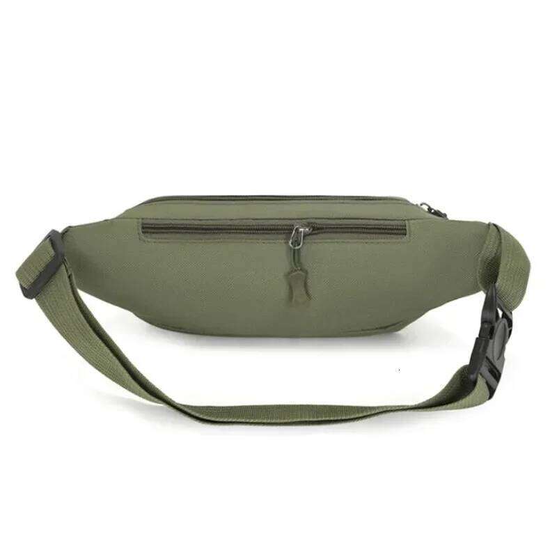 Men's Waist Bag Tactical Pouch Men Shoulder Belt Bags Hip Sack Oxford Cloth Belly Waterproof Banana Male Fanny Pack for Phone