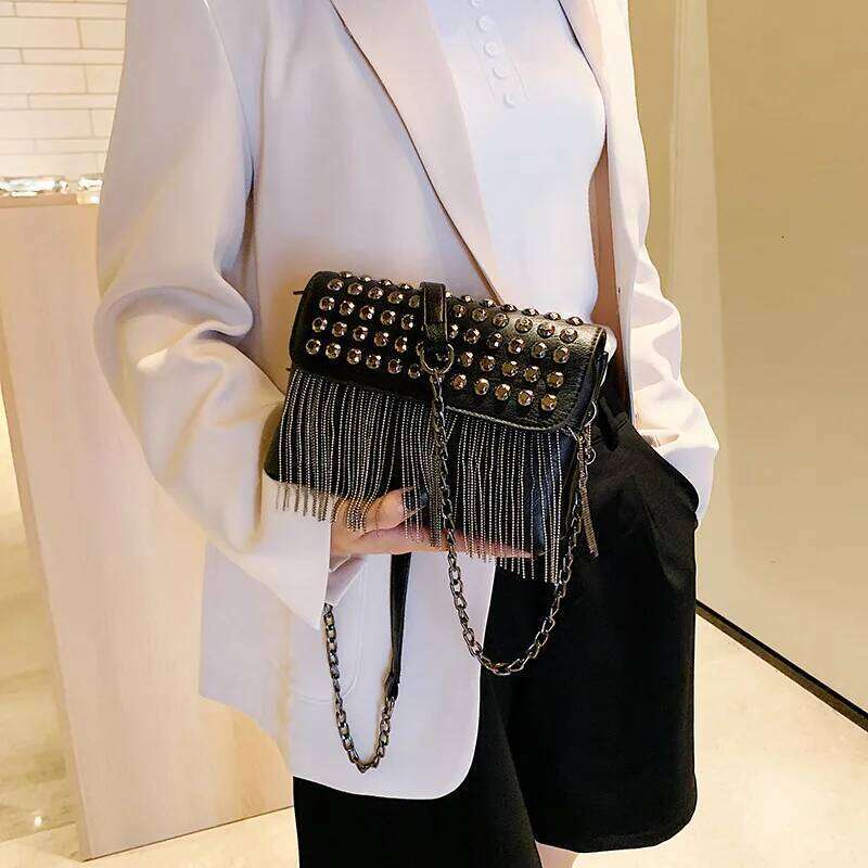 Tassel small bag,trend chain, messenger bag. purses and handbags designer bag XJ260131