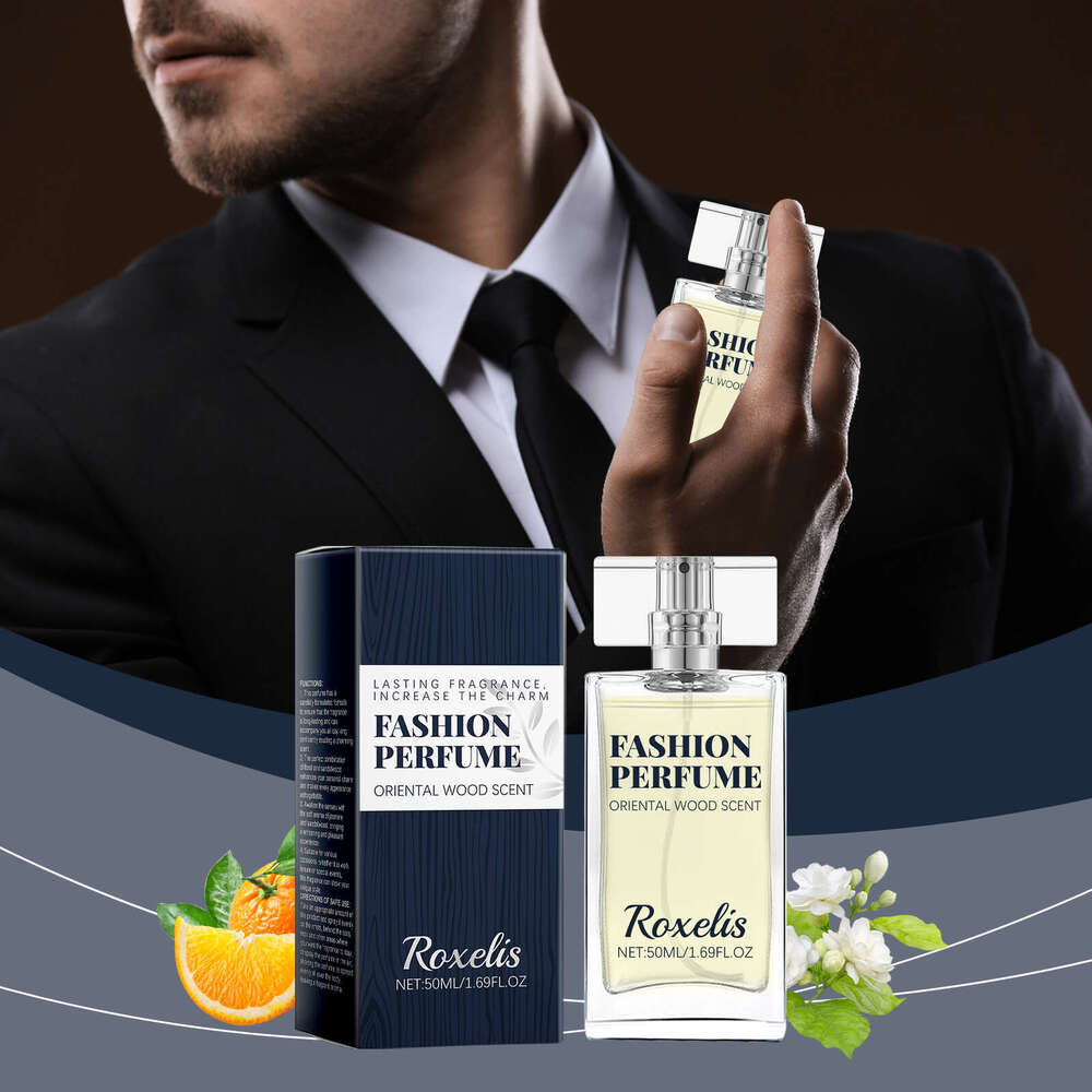 Roxelis Perfume Long-lasting Portable Fresh Natural Woody Fragrance Oriental Wood Fashion Eau de Toilette S260131