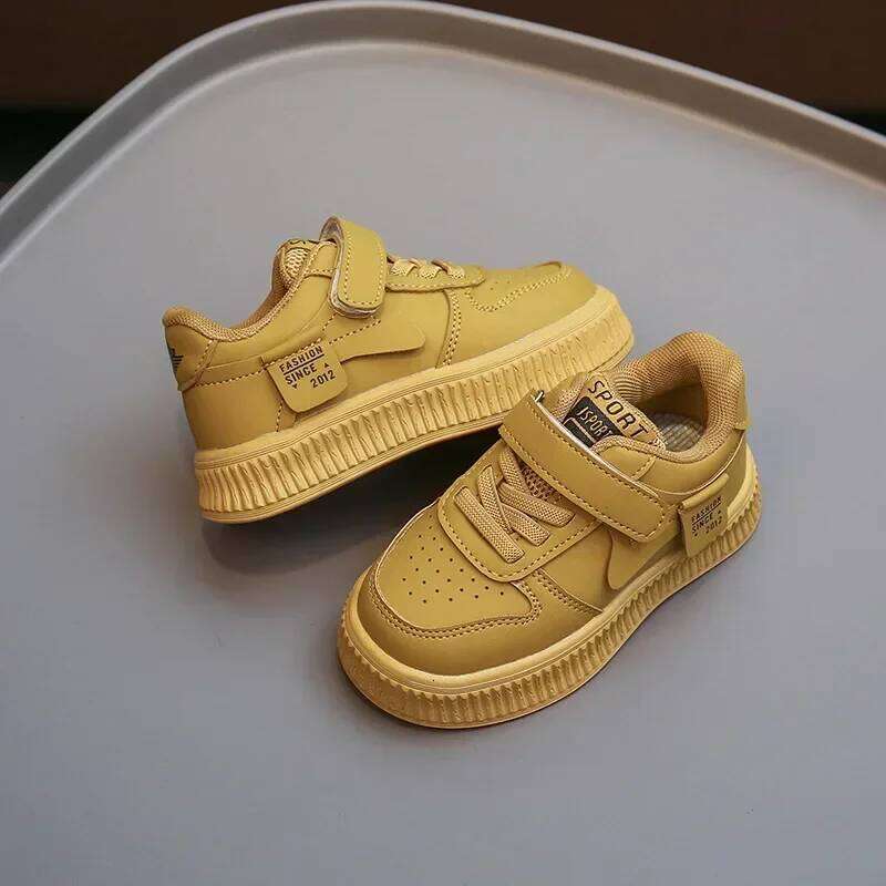 Spring Autumn Children Small White Low-top Board Girls Baby New Kids Sport Shoes Boys Student Casual Sneaker Y260128
