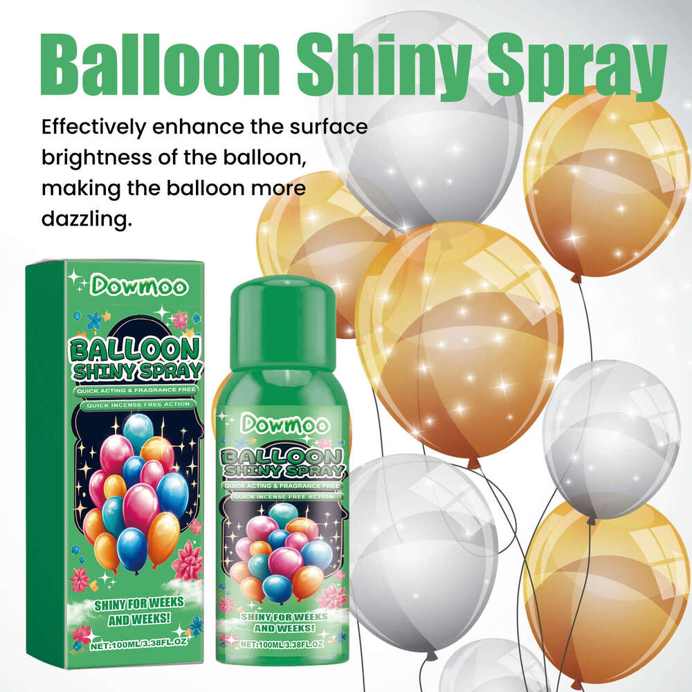 Dowmoon Anti-Fade Polishing Spray Evenly Sprayed Enhances Balloon Surface Brightness Brightening Agent S260131