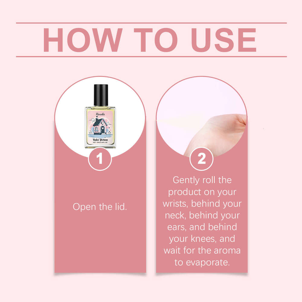 Roxelis Roll-on Long-lasting Fragrance Unique Scent Confidence Charm Elegance Temperament Enhancement Attraction Perfume S260131