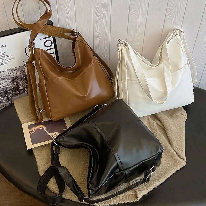 University Student Women's Tote Bag Hot Sale of The Season New Versatile High-End Large Capacity Commuter Backpack Autumn Winter