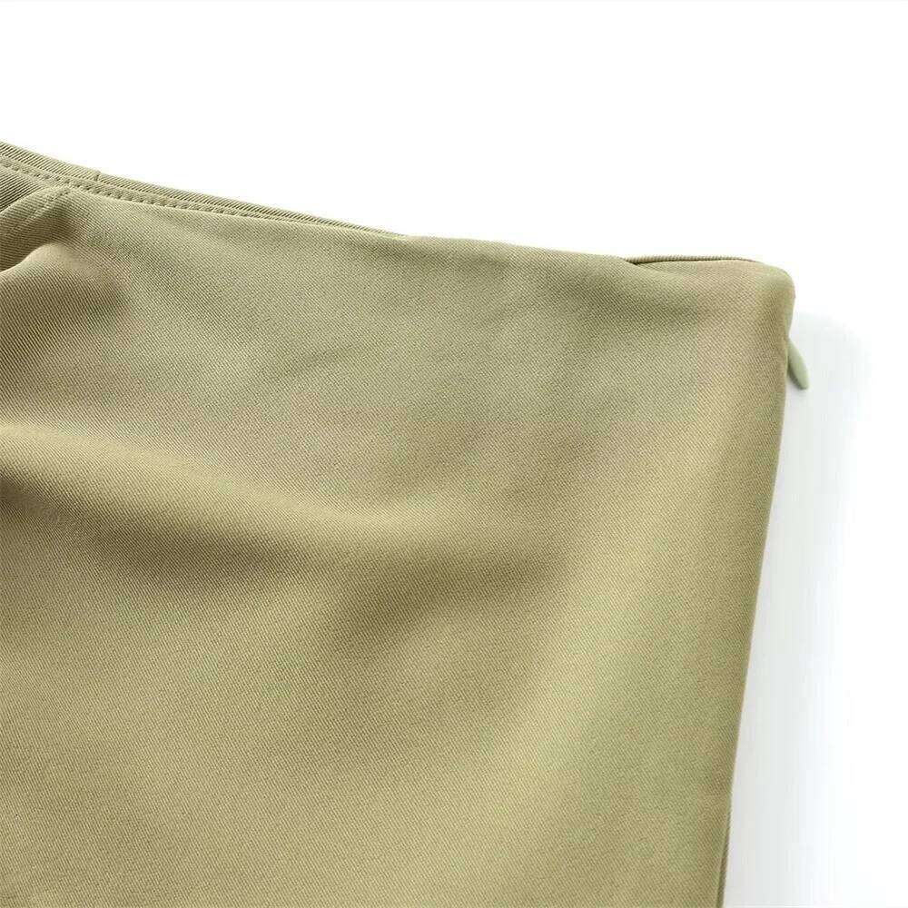 Summer new women's design sense niche atmospheric French European and American style knot decoration skirt pants XJ260131