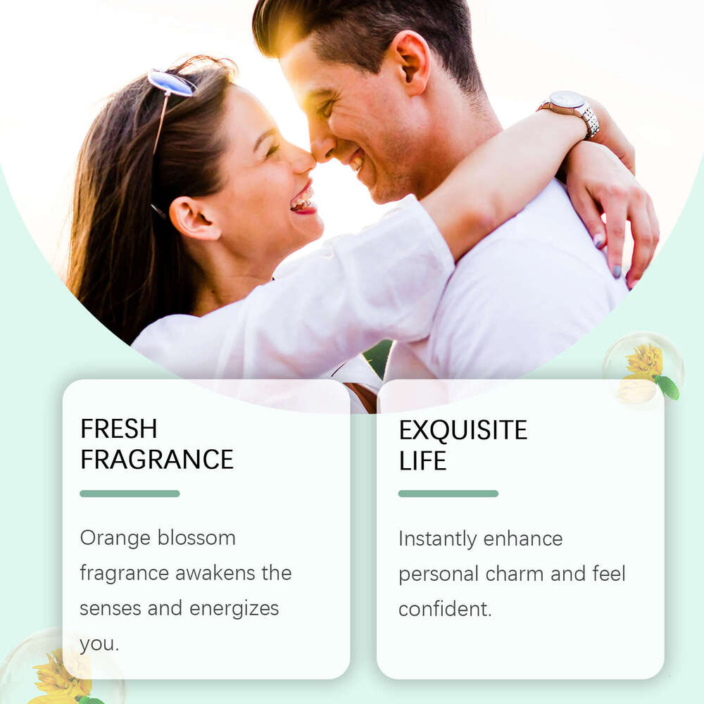 Roxelis Unisex Bergamot Citrus Light Fragrance Fresh Portable Charm Long-lasting Fine Mist Perfume S260131