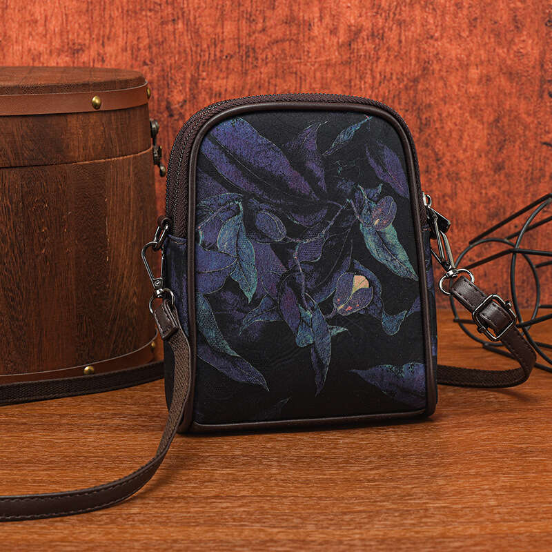 Single Shoulder Ethnic Thousand Miles Of Rivers And Mountains National Style Texture Crossbody Classical Versatile Casual Commuter Bag Cross-Border MA