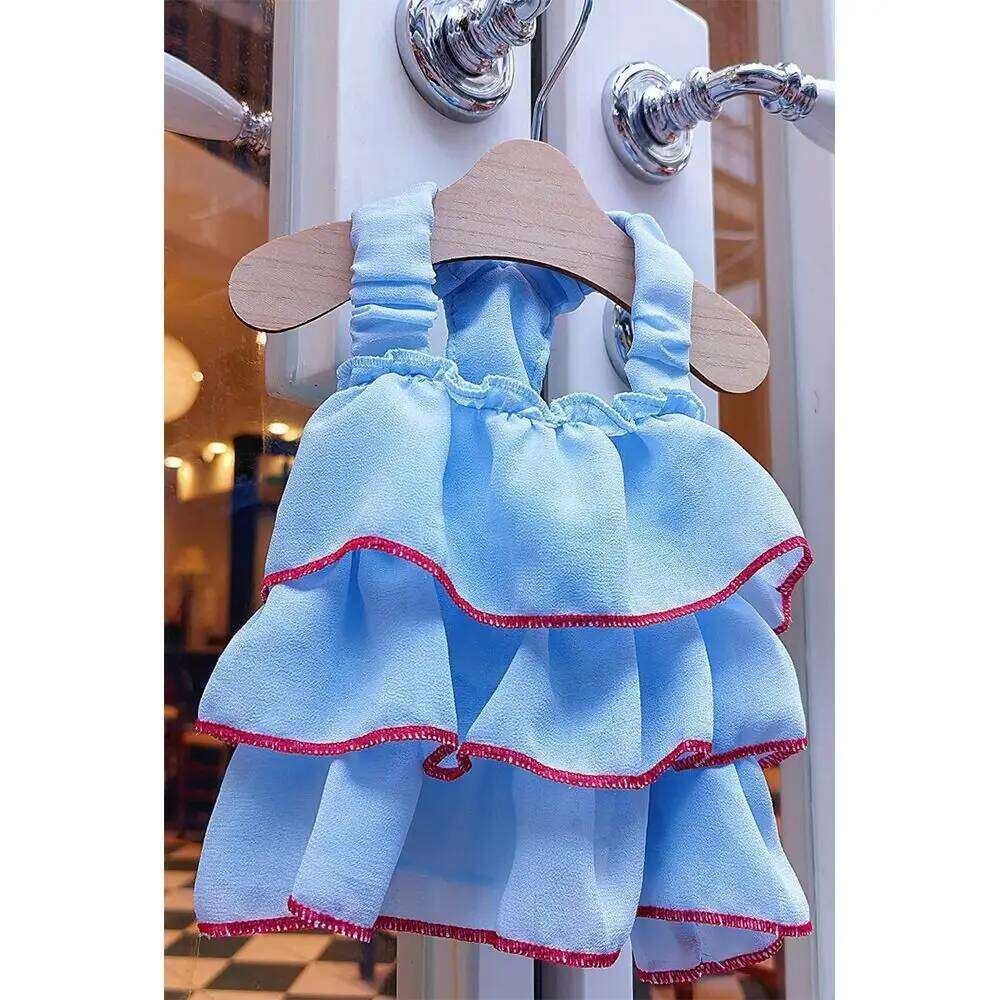 Stylish Thin Pet Princess Dress Lightweight Small Dogs Cats Dog Cat Clothes Breathable Outfit for Teddy, Bichon, French Bulldog H260130