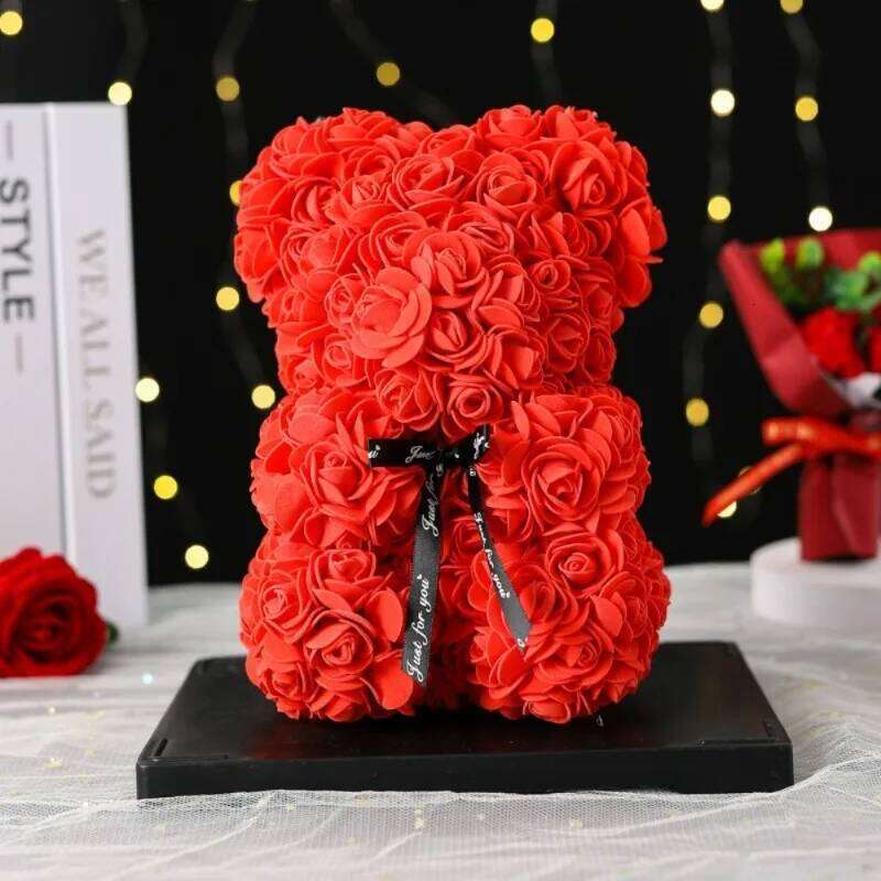 High Quality Artificial Flowers Bougeut for Wedding Centerpiece, Valentine's Day Home Decor, Birthday Party, Garden & Yard Y260131