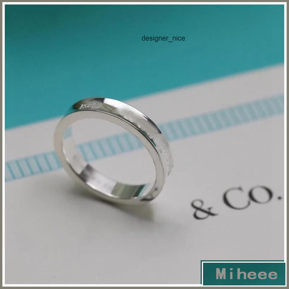brand rings band designer ring for women men luxury 1837 jewelry 925 sterling silver tiffamy and co tiffanyx tiffanies high quality fas tiffanies and tiffanyx co I9O4