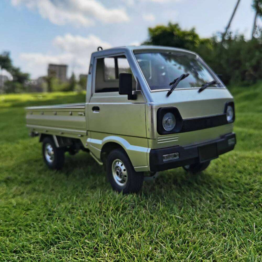 1/10 Wpl D12 Rc Car Simulation Drift Climbing Truck Led Light On-road Haul Cargo Remote Control Electric For Children Gifts Toy Y260131