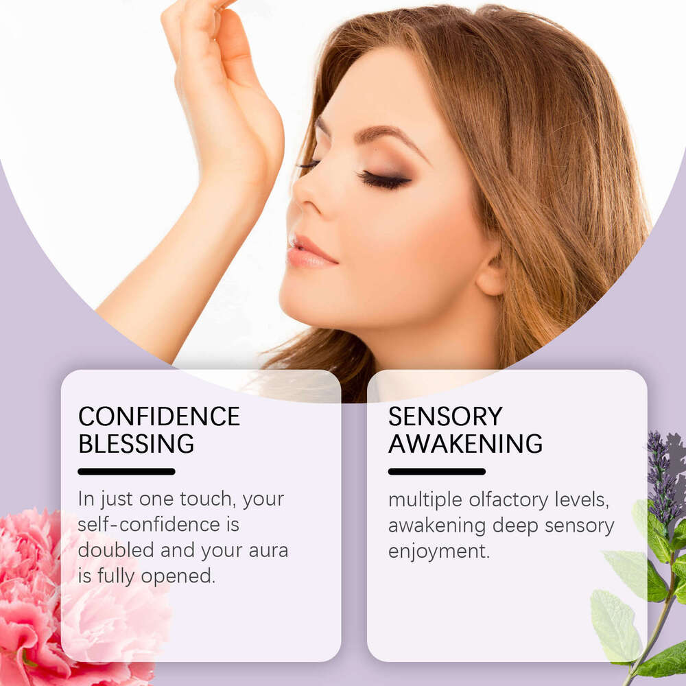 Roxelis Women's Roll-on Natural Fresh Long-lasting Fragrance Daily Dating Elegant Niche Carnation Portable Perfume S260131