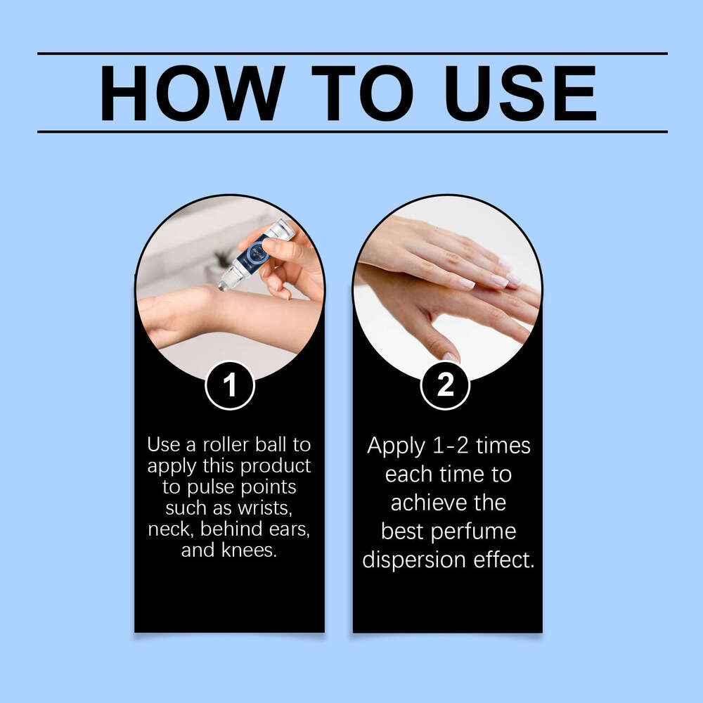 NORTH MOON Men's Charming Roll-On Perfume Enchanting Cologne Exudes Long-Lasting Fragrance S260131