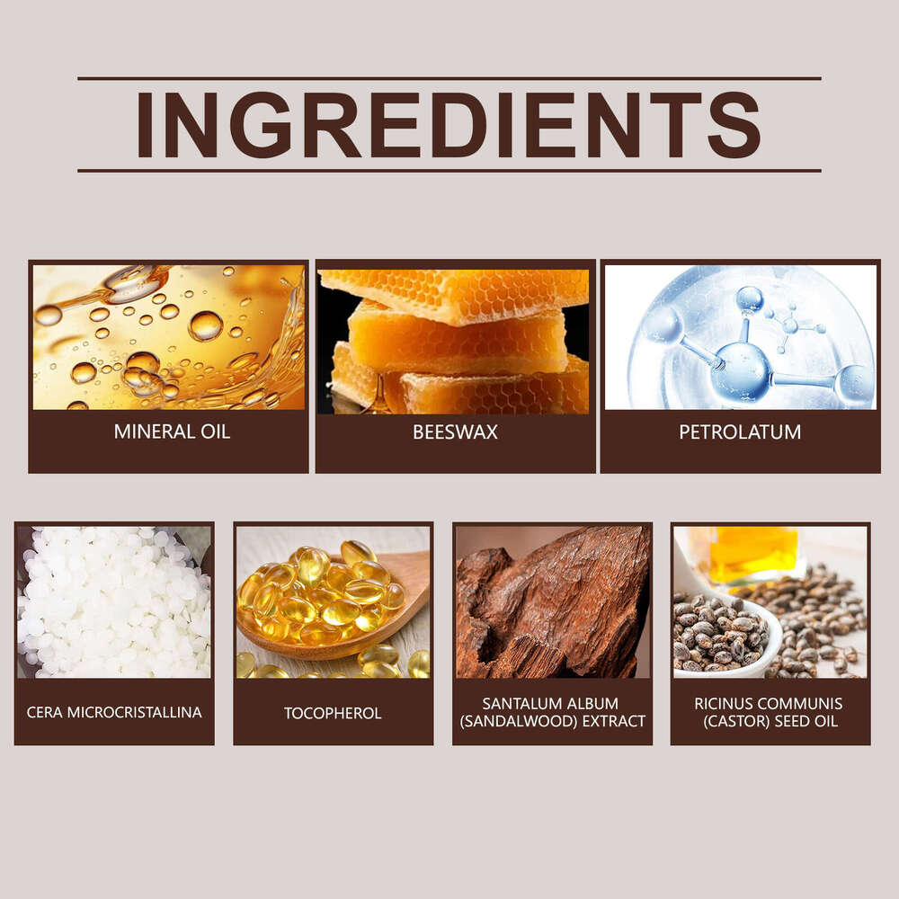 Roxelis Sandalwood Natural Light Fragrance Refreshing Long-lasting Daily Dating Charming Portable Solid Balm S260131